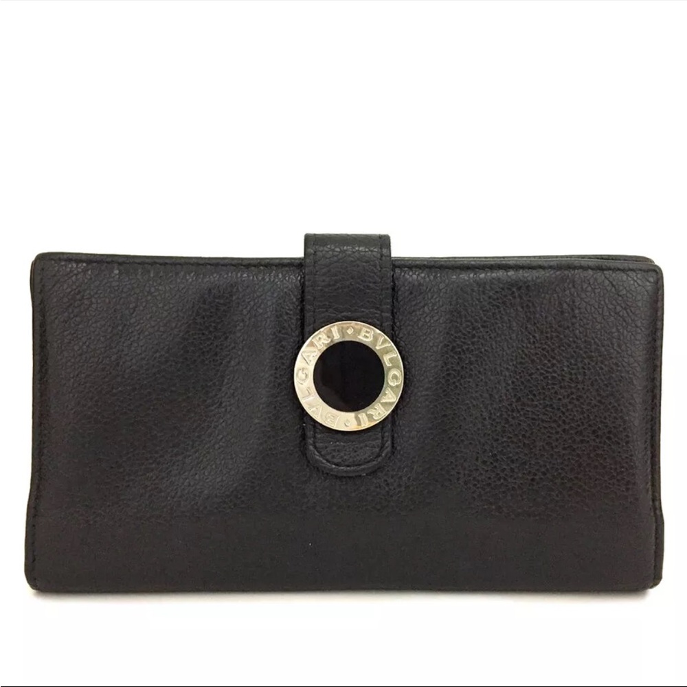 BVLGARI Colore Leather Bifold Long Wallet - Picture 1 of 8